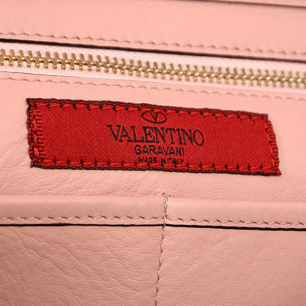 2014 Valentino Garavani rockstud medium tote bag 1917 pink